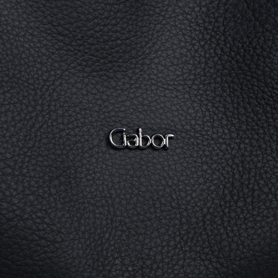 Gabor Imprimé Noir | Sac à Bandoulière Exclusif Malu Pour Femmes Avec Cordon De Serrage